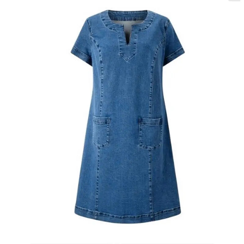 Freja® | Blød Denim Kjole