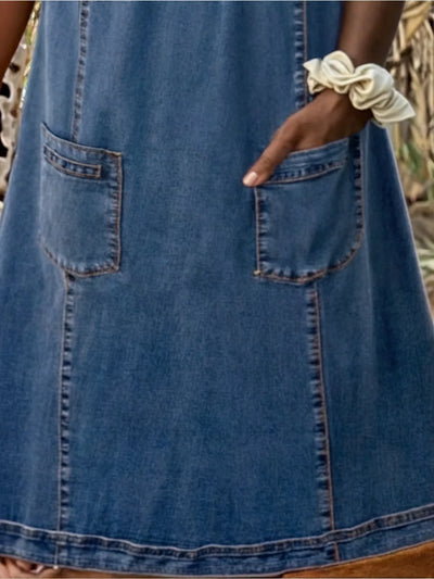 Freja® | Blød Denim Kjole